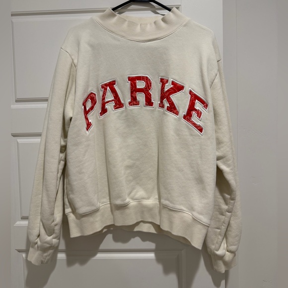 RARE PARKE bandana mock neck - Picture 1 of 2